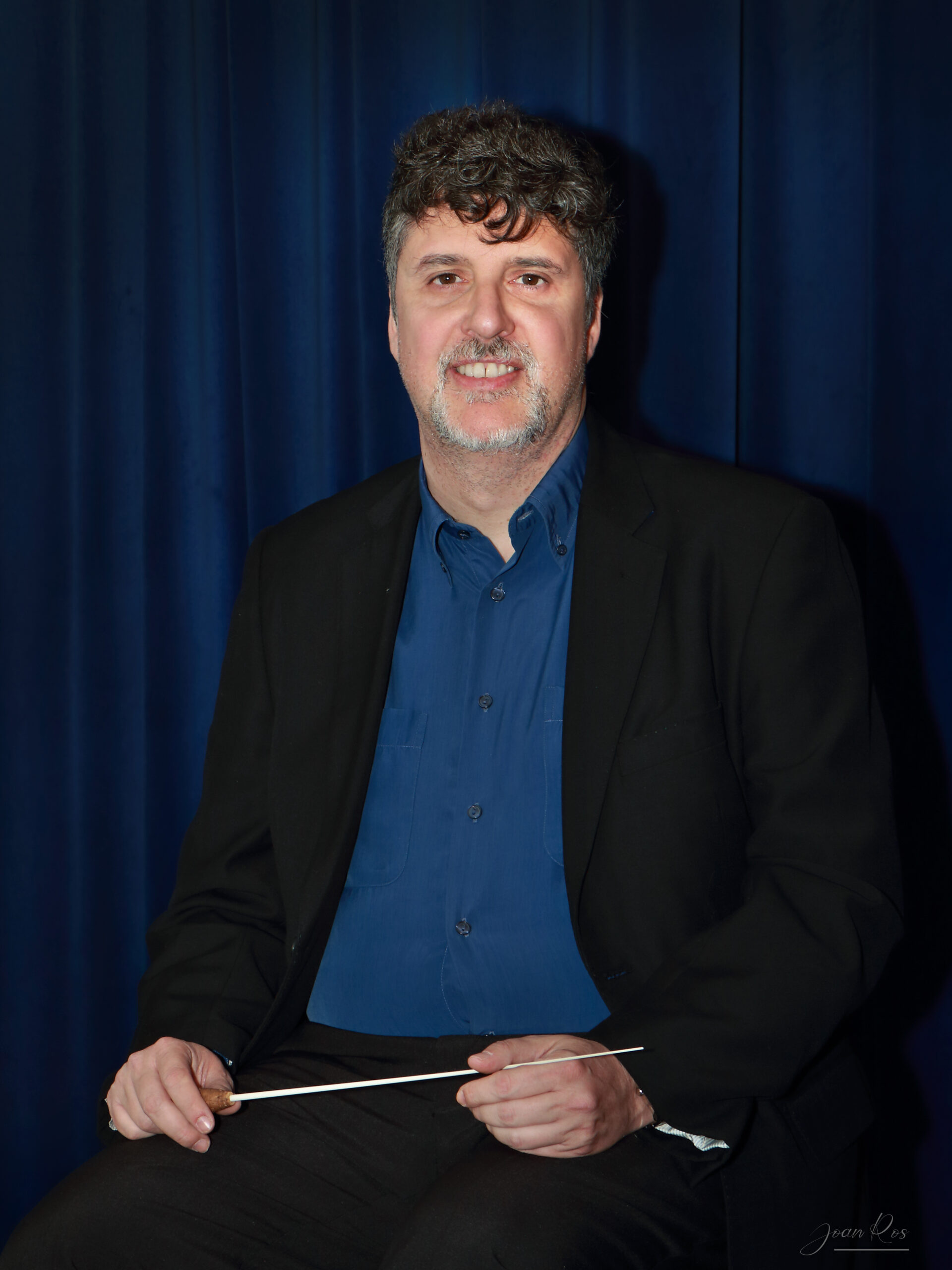 Jordi Lalanza, director de la coral